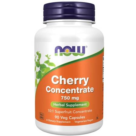 Now Foods Cherry Concentrate 750 mg 90 kapslí
