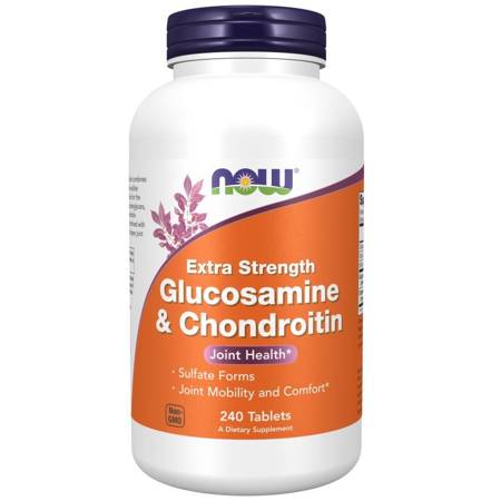 Now Foods Glukosamin a Chondroitin Extra Strength 240 tablet
