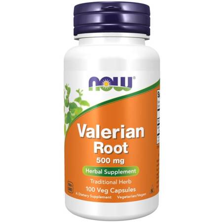 Now Foods Kozlík Lékařský (Valeriana) 500 mg 100 kapslí