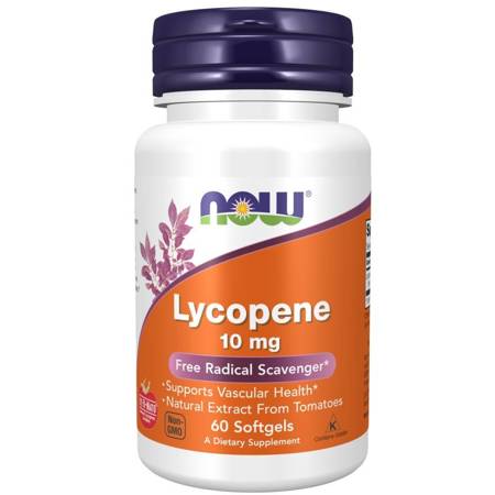 Now Foods Lykopen 10 mg 60 kapslí