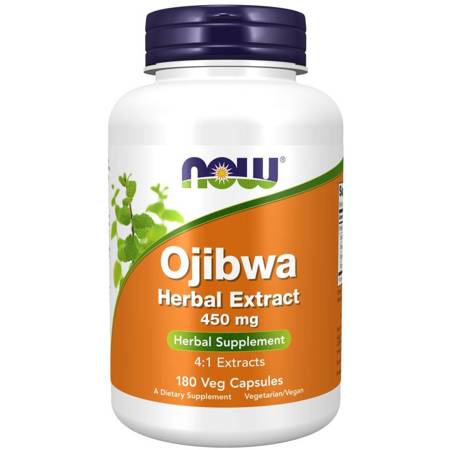 Now Foods Ojibwa Herbal Extract 450 mg 180 kapslí