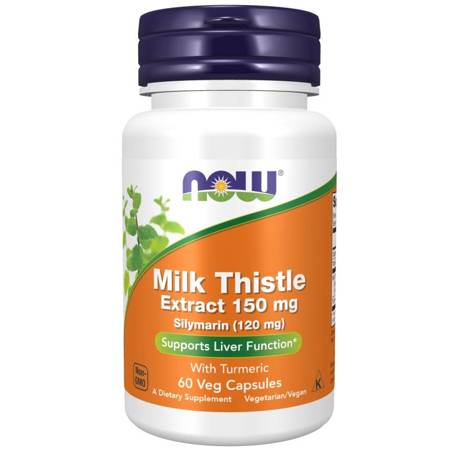Now Foods Ostropestřec Mariánský (Milk Thistle) 150 mg Extract 60 kapslí