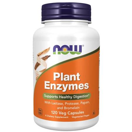 Now Foods Plant Enzymes 120 kapslí