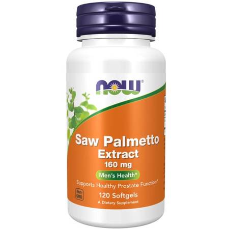 Now Foods Saw Palmetto Extract 160 mg 120 kapslí