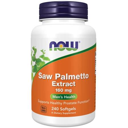 Now Foods Saw Palmetto Extract 160 mg 240 kapslí