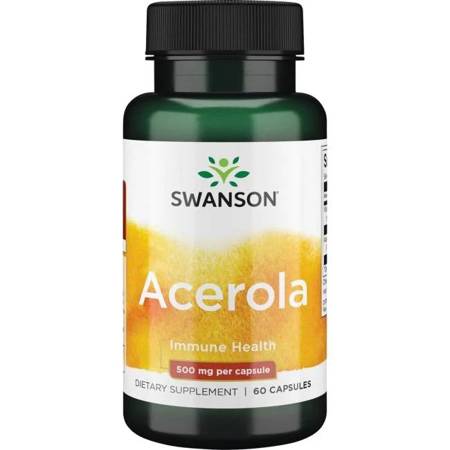 Swanson Acerola 500 mg 60 kapslí