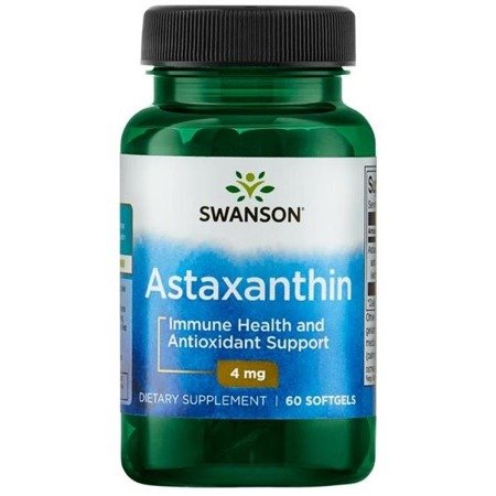 Swanson Astaxanthin 4 mg 60 kapslí