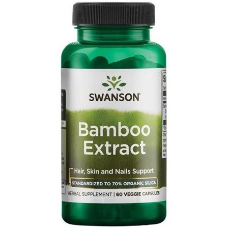 Swanson Bamboo Extract 300 mg 60 kapslí