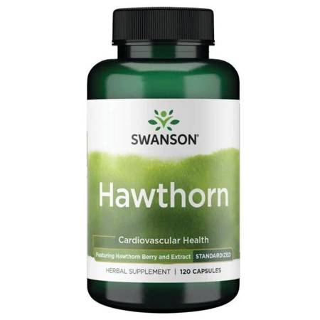 Swanson Hloh (Hawthorn) Extract 500 mg 120 kapslí