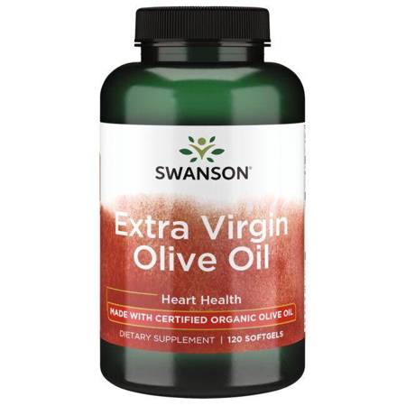 Swanson Olivový Olej (Olive Oil) 1000 mg 120 kapslí