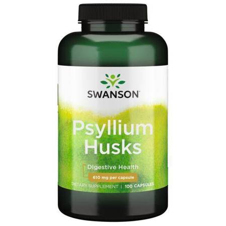 Swanson Psyllium Husk 610 mg 100 kapslí