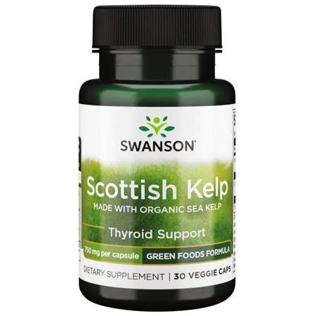 Swanson Scottish Kelp 750 mg 30 kapslí