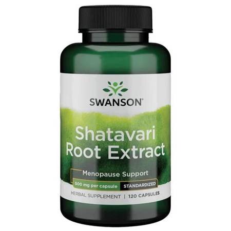 Swanson Shatavari 500 mg Extract 120 kapslí