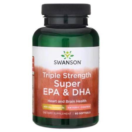 Swanson Triple Strength Super EPA-DHA 60 kapslí