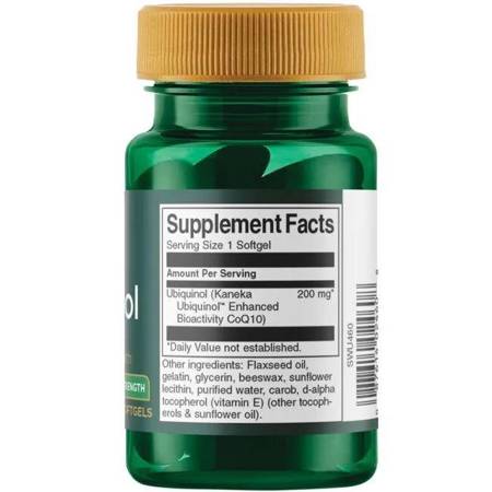Swanson Ubiquinol Koenzym Q10 200 mg 30 kapslí