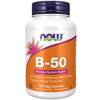 Now Foods B-50 Vitamín B Complex 100 veg kapslí