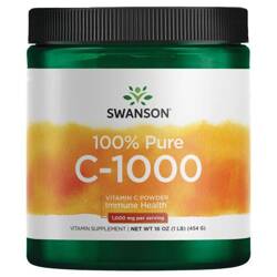 Swanson Vitamín C 100% Pudr 454 g