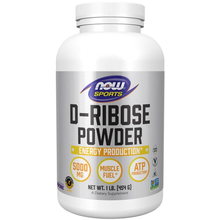 Now Foods D-Ribose Powder 454 g