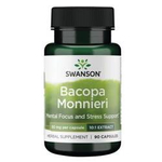 Swanson Bacopa Monnieri - 10:1 Extract 50 mg 90 kapslí