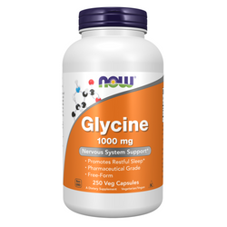 Now Foods Glycine 1000 mg 250 veg kapslí