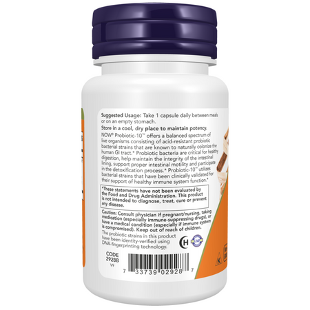 Now Foods Probiotic-10 50 Billion 50 kapslí