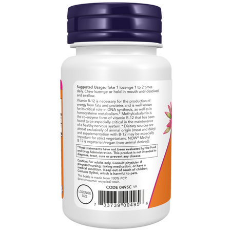 Now Foods Methyl B-12 1000 mcg 100 tablety