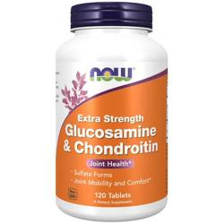 Now Foods Glukosamin a Chondroitin Extra Strength 120 tablet