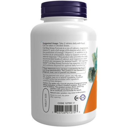 Now Foods Cal-Mag Stress Formula 100 tablet