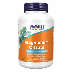 Now Foods Magnesium Citrate 120 veg kapslí