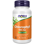 Now Foods Chlorofyl 100 mg 90 veg kapslí
