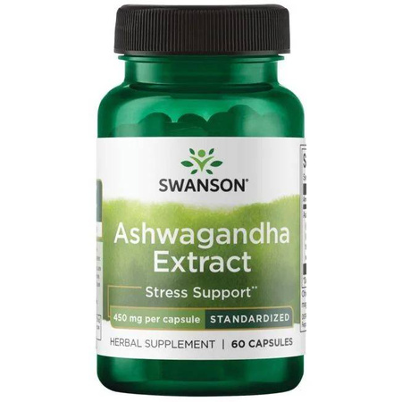 Swanson Ashwagandha Extract 450 mg 60 kapslí