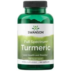 Swanson Full Spectrum Turmeric 720 mg 100 kapslí