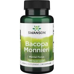 Swanson Bacopa Monniera BaCognize Extract 250 mg 90 kapslí