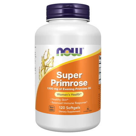Now Foods Super Primrose 1300 mg 120 kapslí