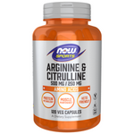 Now Foods Arginine 500 mg Citrulline 250 mg 120 veg kapslí
