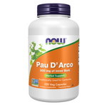 Now Foods Pau d'Arco 500 mg 250 kapslí
