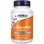 Now Foods L-Citrulline 750 mg 90 kapslí