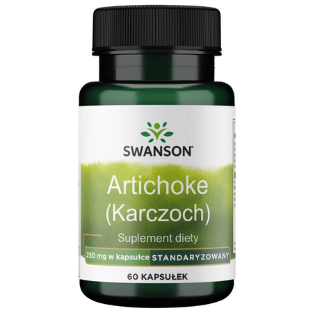 Swanson Artyčok (Artichoke) Extract 250 mg 60 kapslí