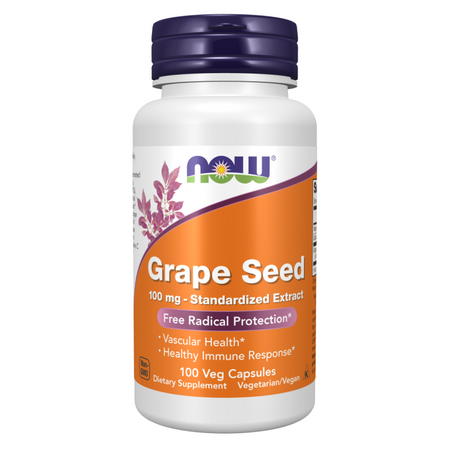 Now Foods Grape Seed 100 mg Extract 100 kapslí