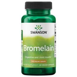 Swanson Bromelain 500 mg 60 kapslí