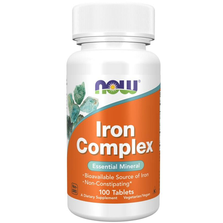 Now Foods Iron Complex Vegetarian 100 tablet