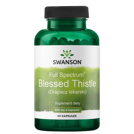 Swanson Benedikt Lékařský (Blessed Thistle) 400 mg 90 kapslí