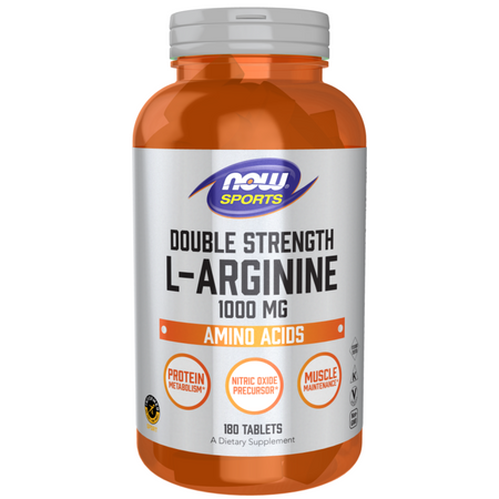 Now Foods L-Arginine 1000 mg Double Strength 180 tablet