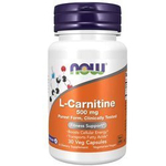 Now Foods L-Carnitine 500 mg 30 veg kapslí