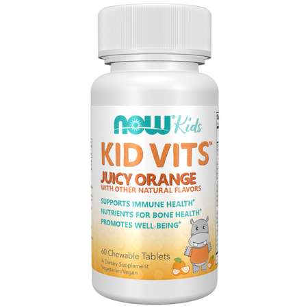 Now Foods Kid Vits Juicy Orange 60 tablet