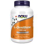 Now Foods L-Ornithine 500 mg 120 veg kapslí