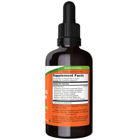 Now Foods Echinacea a Goldenseal Plus 59 ml kapky
