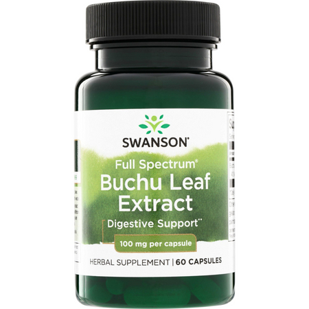 Swanson Buchu Leaf 100 mg 60 kapslí