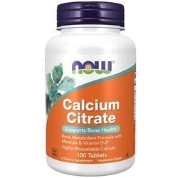 Now Foods Calcium Citrate 100 tablet