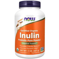 Now Foods Inulin Pudr 227 g